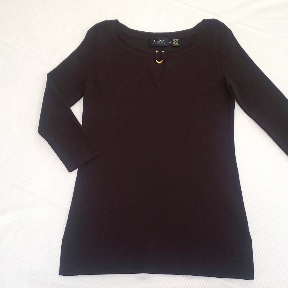 Dana Buchman brown sweater size S
